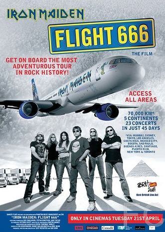 Смотреть онлайн Iron Maiden – рейс 666 / Iron Maiden: Flight 666 (2009)