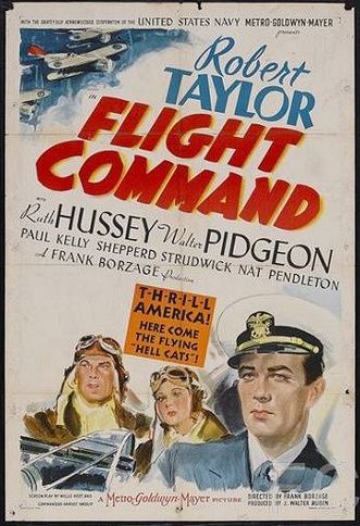 Смотреть онлайн Авиазвено / Flight Command (1940)