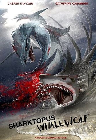 Смотреть онлайн Акулосьминог против Китоволка / Sharktopus vs. Whalewolf (2015)