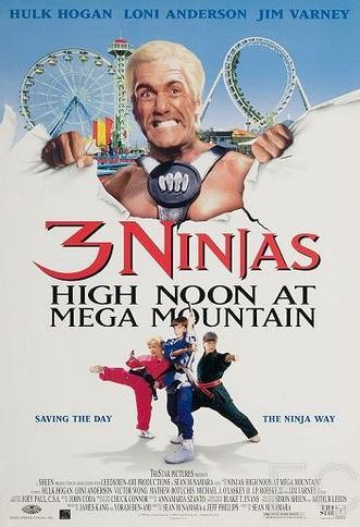Смотреть онлайн Три ниндзя: Жаркий полдень на горе Мега / 3 Ninjas: High Noon at Mega Mountain 