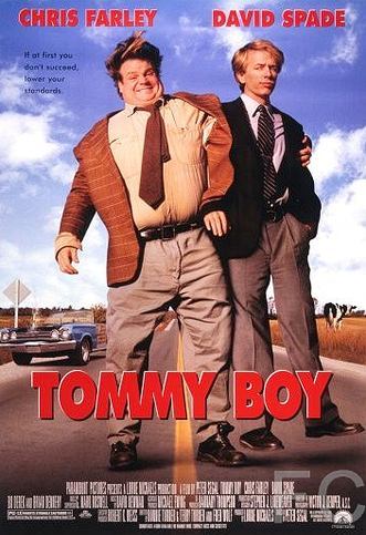 Смотреть онлайн Увалень Томми / Tommy Boy (1995)